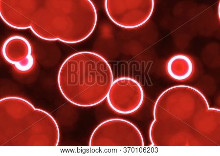 Artistic Cute Festive Bio Luminescent Shining Template Digitally Drawn Background Illustration