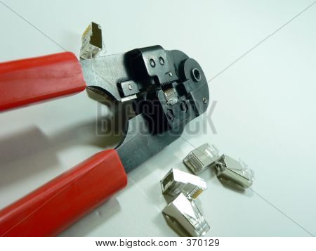 Kleště a Rj45