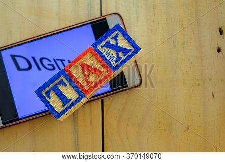 Conceptual Of Digital Taz As Government Revenue