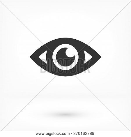 Eye Vector Icon. Open Eye Icon, The Eye Of The Beholder. Vector Icon Web Design Icon. Symbol Of The 