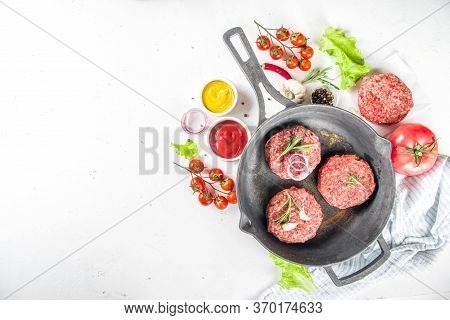 Cooking Burger Background