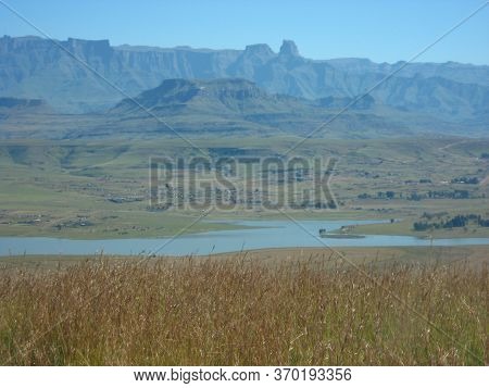 A View Of The Drakensberg From The Farm Loskop