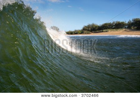 A Wave Rolling In