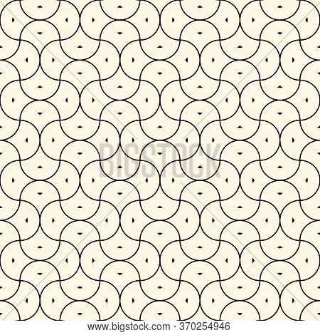 Ogee Drop Ornament. Maroccan Scales Mosaic Tiles. Scallop Motif. Oriental Traditional Pattern. Arabe