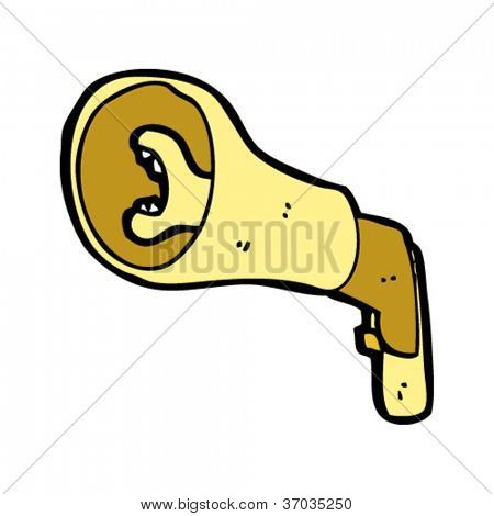 Cartoon-Unterhaltungselektronik