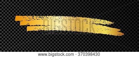Gold Paint Brush Vector Photo Free Trial Bigstock
