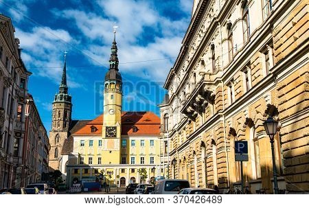 The Town Hall Of Bautzen In Saxony, Germany