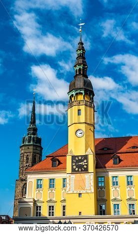 The Town Hall Of Bautzen In Saxony, Germany