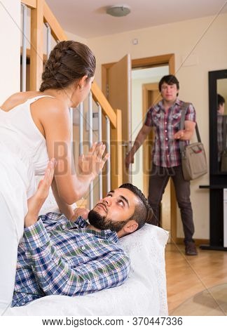 Jealous Husband Image & Photo (Free Trial) | Bigstock