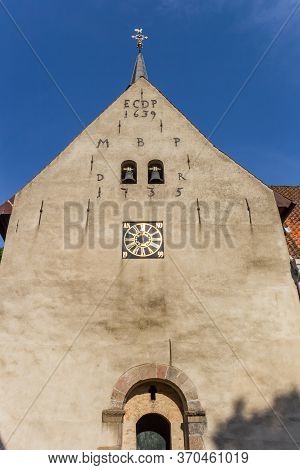 Facade Of The Monastery Church In Holm Village Of Schleswig, Germany