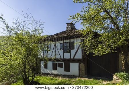 Staro Stefanovo, Bulgaria - April 9, 2014: Old Houses At Historical Village Of Staro Stefanovo, Love