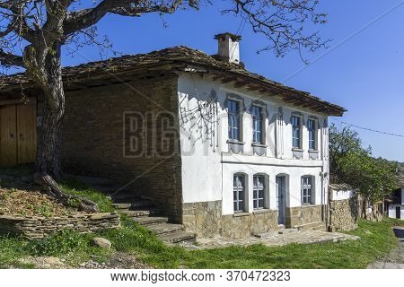 Staro Stefanovo, Bulgaria - April 9, 2014: Old Houses At Historical Village Of Staro Stefanovo, Love