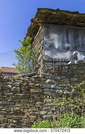 Staro Stefanovo, Bulgaria - April 9, 2014: Old Houses At Historical Village Of Staro Stefanovo, Love