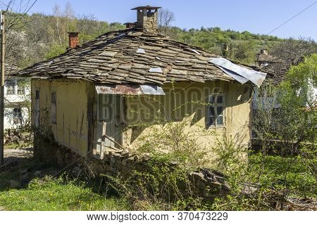 Staro Stefanovo, Bulgaria - April 9, 2014: Old Houses At Historical Village Of Staro Stefanovo, Love