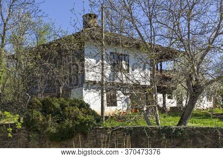 Staro Stefanovo, Bulgaria - April 9, 2014: Old Houses At Historical Village Of Staro Stefanovo, Love