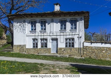 Staro Stefanovo, Bulgaria - April 9, 2014: Old Houses At Historical Village Of Staro Stefanovo, Love