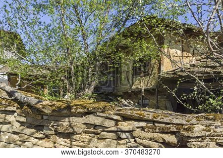 Staro Stefanovo, Bulgaria - April 9, 2014: Old Houses At Historical Village Of Staro Stefanovo, Love