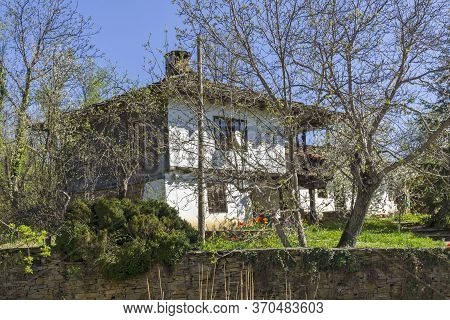 Staro Stefanovo, Bulgaria - April 9, 2014: Old Houses At Historical Village Of Staro Stefanovo, Love