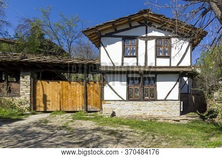 Staro Stefanovo, Bulgaria - April 9, 2014: Old Houses At Historical Village Of Staro Stefanovo, Love