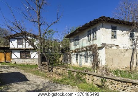 Staro Stefanovo, Bulgaria - April 9, 2014: Old Houses At Historical Village Of Staro Stefanovo, Love