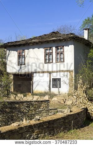 Staro Stefanovo, Bulgaria - April 9, 2014: Old Houses At Historical Village Of Staro Stefanovo, Love