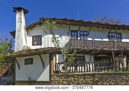 Staro Stefanovo, Bulgaria - April 9, 2014: Old Houses At Historical Village Of Staro Stefanovo, Love