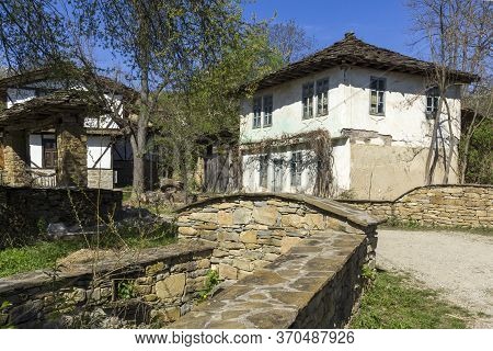 Staro Stefanovo, Bulgaria - April 9, 2014: Old Houses At Historical Village Of Staro Stefanovo, Love
