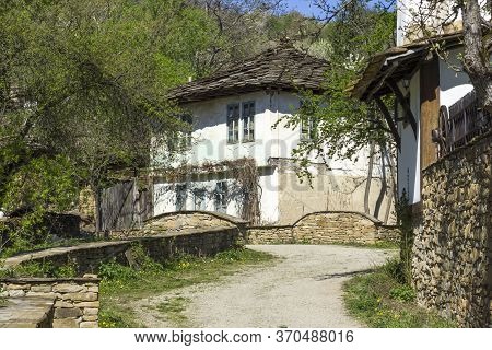Staro Stefanovo, Bulgaria - April 9, 2014: Old Houses At Historical Village Of Staro Stefanovo, Love