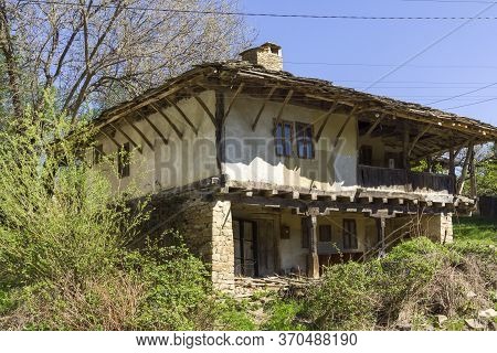 Staro Stefanovo, Bulgaria - April 9, 2014: Old Houses At Historical Village Of Staro Stefanovo, Love