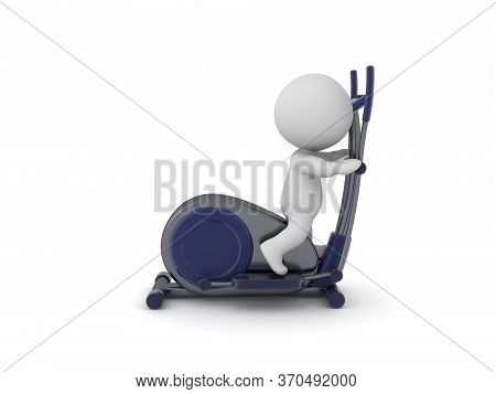 3D Character Using Eliptical Bycicle