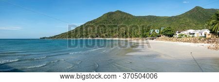 Panorama View Of Chaloklum Baech  On Phangan Island, Thailand