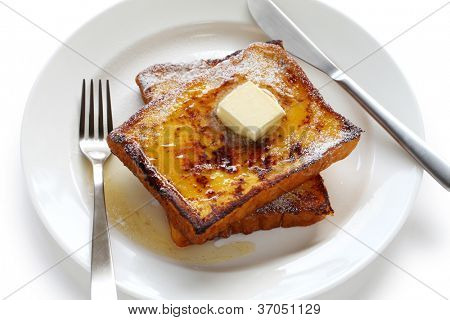 Egg nog french toast