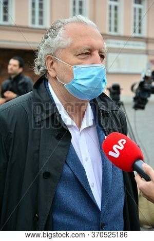 Warsaw, Poland. 9 June 2020. Andrzej Rzeplinski Retired Judge Of The Constitutional Tribunal. Protes