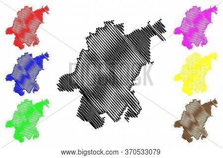 Simferopol City (ukraine, Republic Of Crimea, Crimean Peninsula, Russia, Russian Federation) Map Vec
