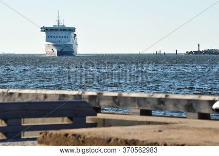 Ventspils, June 02: Ferry Of Stena Line On June 02, 2020 At Ventspils, Latvia.