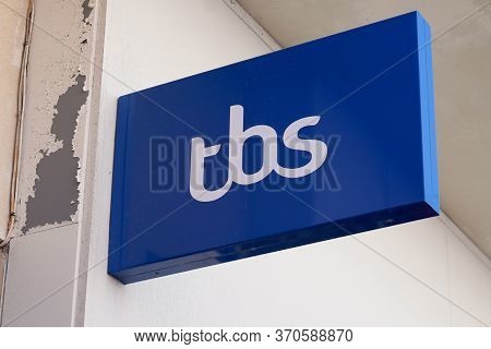 Bordeaux , Aquitaine / France - 05 05 2020 : Tbs Store Logo Sign For Clothing Sport Boat And Shoes S