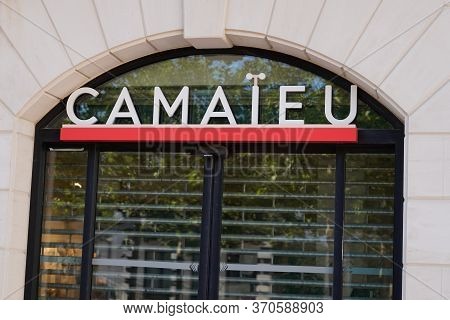 Bordeaux , Aquitaine / France - 05 05 2020 : Camaieu Logo Store Sign In Shop Mall For Clothing For W