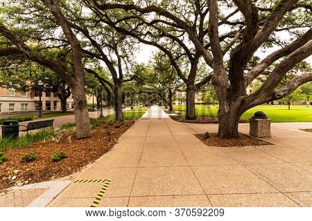 May 27, 2020 - College Station, Texas, USA: May 27, 2020 - College Station, Texas, USA: Texas A&M University is a public research university in College Station, Texas. 