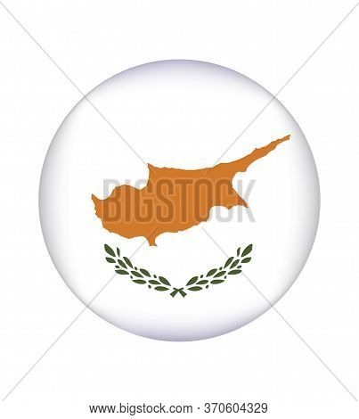 National Cyprus Flag, Official Colors And Proportion Correctly. National Cyprus Flag. Vector Illustr