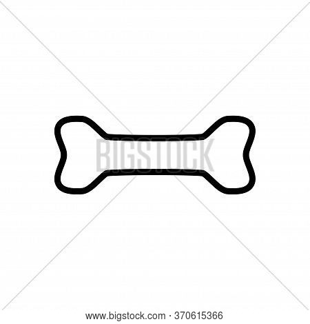 Bone Icon Flat Vector Template Design Trendy