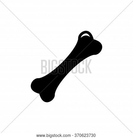 Bone Icon Flat Vector Template Design Trendy