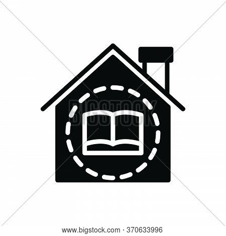 Black Solid Icon For Guide Manual Cicerone Book