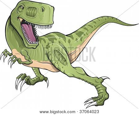 A Tyrannosaurus Rex dinoszaurusz T-Rex vektor