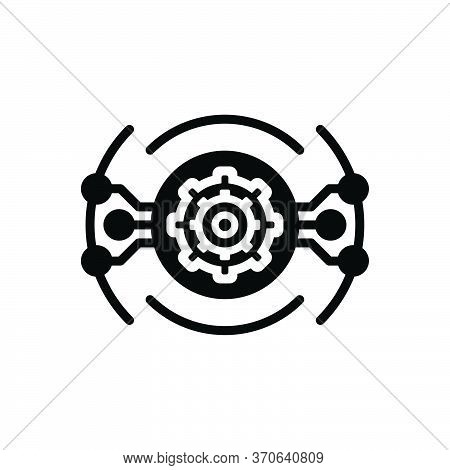 Black Solid Icon For Protection Conservancy Tutelage Protecting Safety Digital