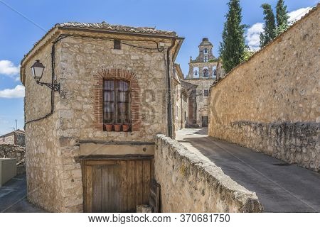 Medieval Streets Of The Town Of Maderuelo In The Province Of Segovia (spain)