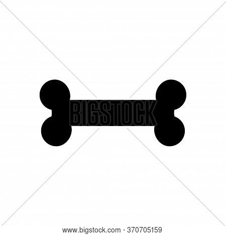 Bone Icon Flat Vector Template Design Trendy