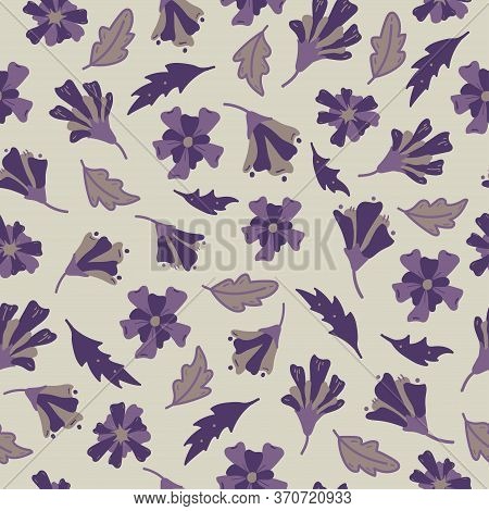 Vector Organic Motive Seamless Pattern.