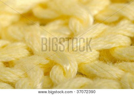 Texture di sfondo in maglia gialla