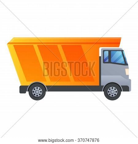 Tipper Hopper Icon. Cartoon Of Tipper Hopper Vector Icon For Web Design Isolated On White Background