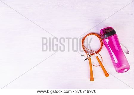 Different Sports Equipment. Equipment For Light Athletic.